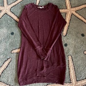 Athleta Criss Cross Modal Sweatshirt Dress Small